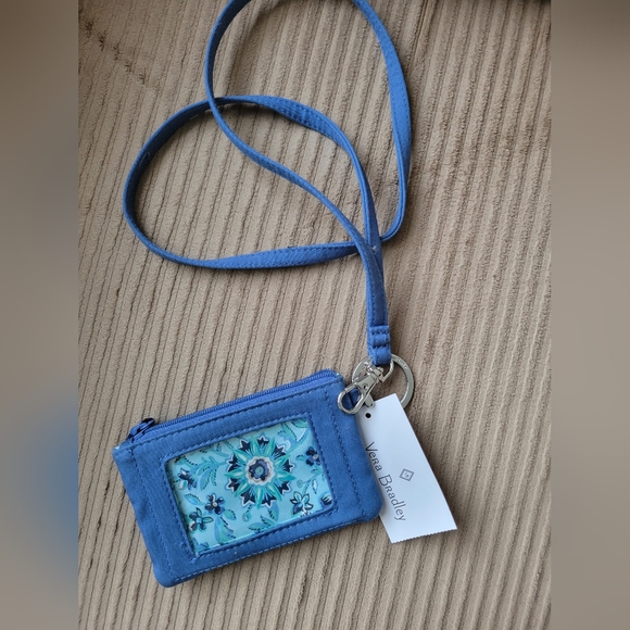 Vera Bradley lanyard wallet. - Picture 2 of 3